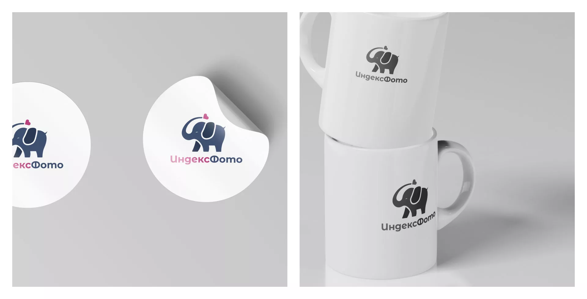 Разработка логотипа фотостудии «IndexPhoto» в Топках